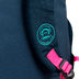 Mochila Carrinho Externo Paul Frank Casual Patches - Azul