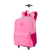 Mochila Carrinho Externo Sestini Rolling Crinkle 2 Double Rosa - Pink