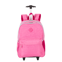 Mochila Carrinho Externo Sestini Rolling Crinkle 2 Double Rosa - Pink