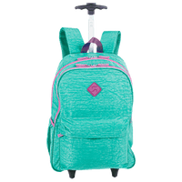 Mochila Carrinho Externo Sestini Rolling Crinkle 2 Azul - Turquesa