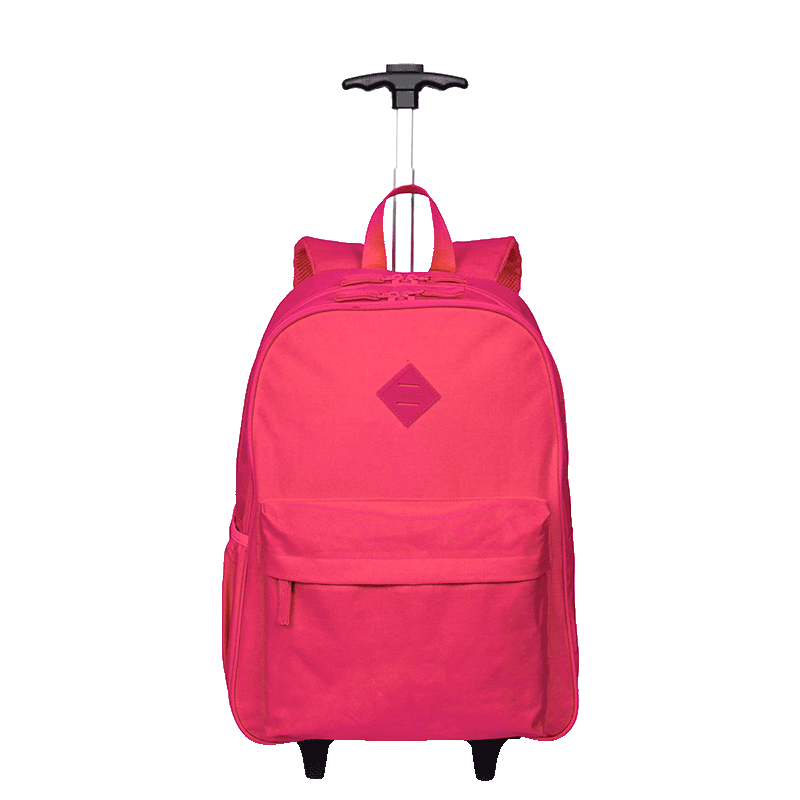 Mochila Carrinho Externo Sestini Rolling Crinkle Rosa - Pink