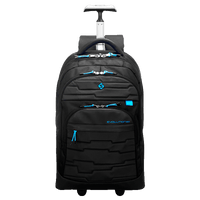 Mochila Carrinho Mega Rodas Sestini Evolution Dark Division - Preto