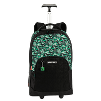 Mochila Carrinho Mega Rodas Minecraft Z Camoterra - Colorido