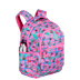 Mochila Grande 2 Compartimentos Capricho Student School - Rosa Claro