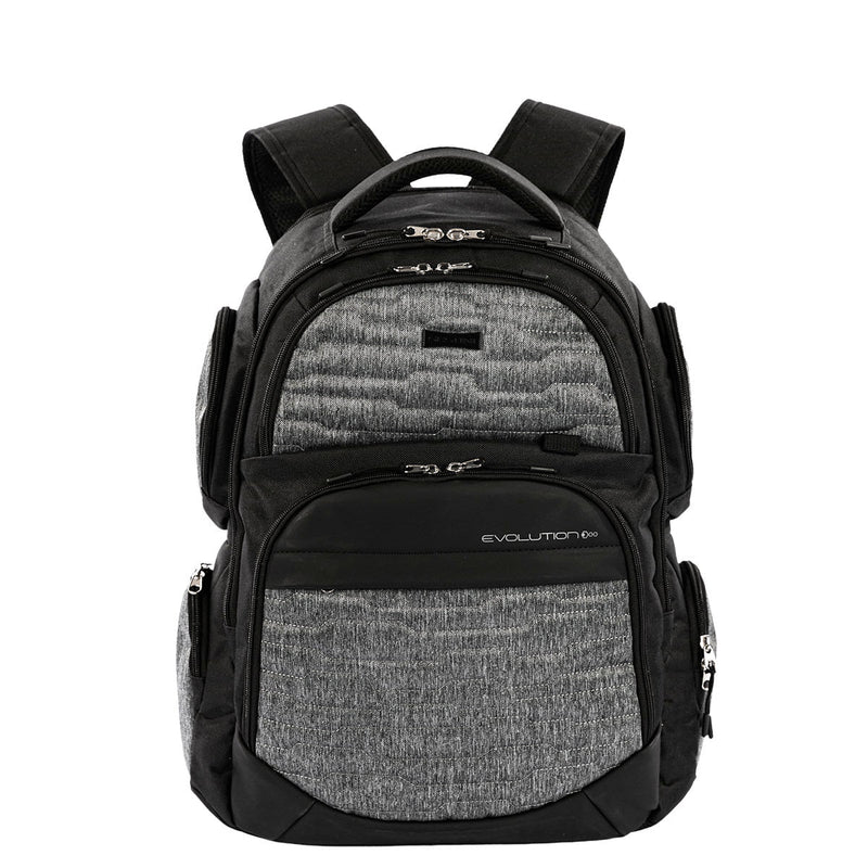 Mochila Grande 2 Compartimentos Sestini Evolution Ultra - Cinza Carbon