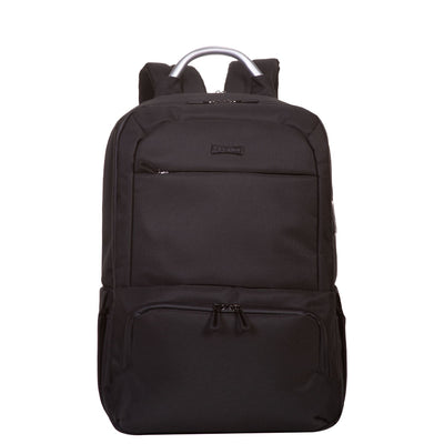 Mochila Grande 2 Compartimentos Notebook Cabo Aluminio Sestini Techno 2.0 Preto