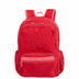 Kit  Mochila Grande 2 Compartimentos e Estojo Box Especial Paul Frank T03 - Cereja