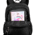 Mochila Grande 2 Compartimentos Capricho Crush - Preto