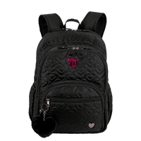 Mochila Grande 2 Compartimentos Capricho Crush - Preto