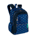 Mochila Grande 2 Compartimentos Capricho Wishes - Azul
