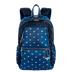Mochila Grande 2 Compartimentos Capricho Wishes - Azul