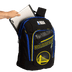 Mochila Grande 2 Compartimentos NBA Legend Golden State - Preto e Azul