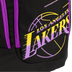 Mochila Grande 2 Compartimentos NBA Legend Lakers - Preto e Roxo