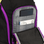 Mochila Grande 2 Compartimentos NBA Legend Lakers - Preto e Roxo