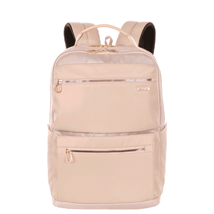 Mochila Grande 2 Compartimentos Notebook 15 Sestini Elegance Bege - Nude