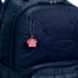 Mochila Grande 2 Compartimentos Paul Frank Classics Azul Marinho