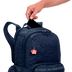 Mochila Grande 2 Compartimentos Paul Frank Classics Azul Marinho