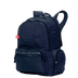 Mochila Grande 2 Compartimentos Paul Frank Classics Azul Marinho