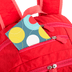 Mochila Grande 2 Compartimentos Paul Frank Classics Vermelho - Cereja