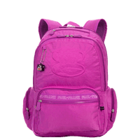 Mochila Grande 2 Compartimentos Paul Frank Classics - Orquídea