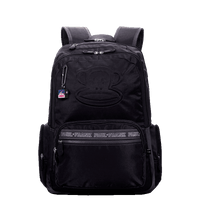 Mochila Grande 2 Compartimentos Paul Frank Classics Preto