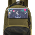 Mochila Grande Capricho Academy Verde - Militar