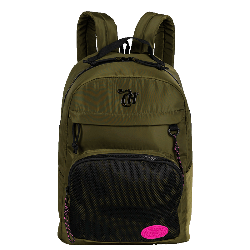 Mochila Grande Capricho Academy Verde - Militar
