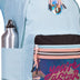 Mochila Grande Capricho Candy Azul - Blueberry