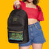Mochila Grande Capricho Candy - Preto