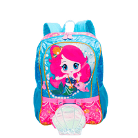 Mochila Grande com Bolsa Sestini Y Anime - Colorido