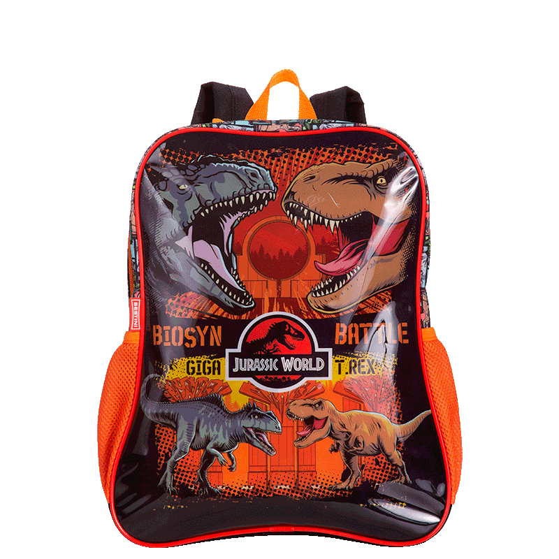 Mochila Grande Jurassic Battle - Colorido