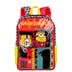 Kit  Mochila Grande mais Lancheira Pequena e Estojo 2 Compartimentos Meu Malvado Favorito 4 M - Colorido