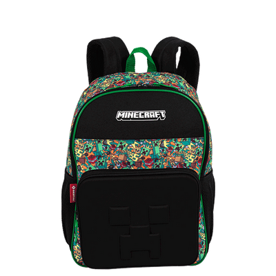 Mochila Grande Minecraft X Funtage - Colorido