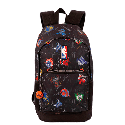 Mochila Grande Nba Begins - Cinza Grafite