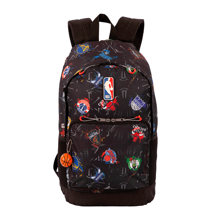 Mochila Grande Nba Begins - Cinza Grafite