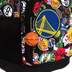 Mochila Grande NBA Begins Logos - Preto