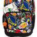 Mochila Grande NBA Begins Logos - Preto
