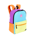 Mochila Grande Paul Frank Authentic - Orange Mix