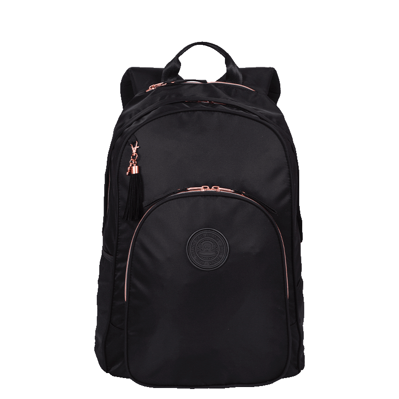 Mochila Grande Paul Frank Glam Preto