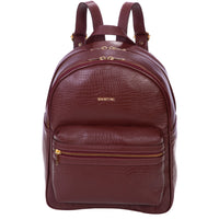Mochila Grande Sestini Skin Marrom - Pinhão