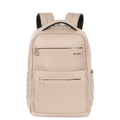 Mochila Grande Slim Notebook 15 Sestini Elegance Bege - Nude