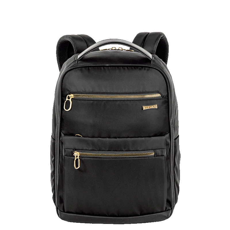 Mochila Grande Slim Notebook 15 Sestini Elegance - Preto