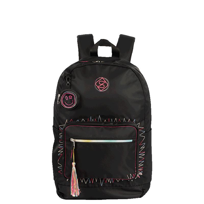 Mochila Grande Sestini Trend - Preto