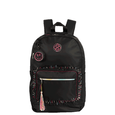 Mochila Grande Sestini Trend - Preto