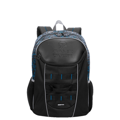 Mochila Grande Sestini X Game Over - Colorido
