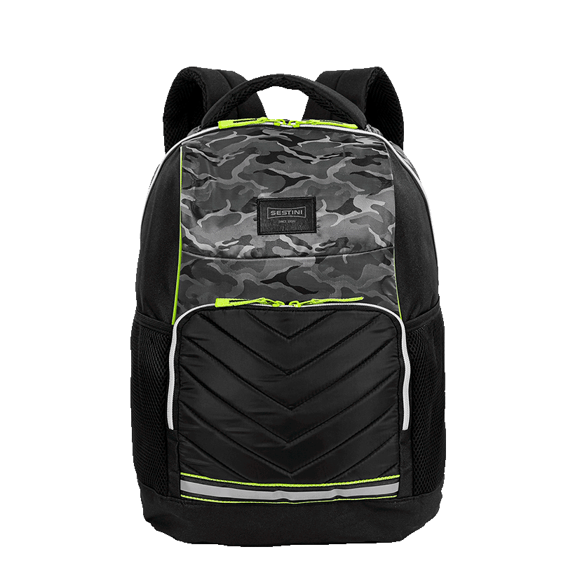 Mochila Grande Sestini Camuflado - Colorido