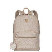 Mochila Grande Capricho Crush Dourado