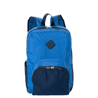Mochila Sestini Happy  Crinkle 2 Double - Azul