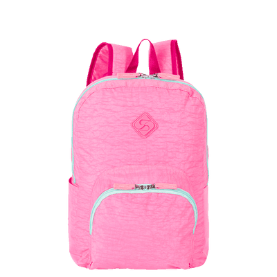 Mochila Sestini Happy  Crinkle 2 Double Rosa - Pink