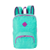 Mochila Sestini Happy  Crinkle 2 Double Azul - Turquesa